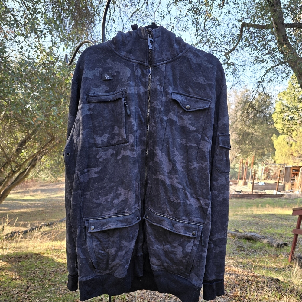 Adv3ture Hoodie Limited Black Camo